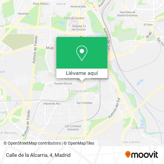 Mapa Calle de la Alcarria, 4