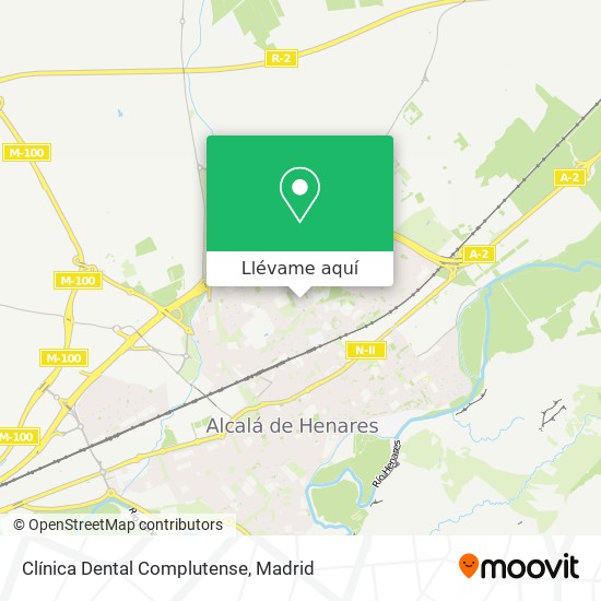 Mapa Clínica Dental Complutense