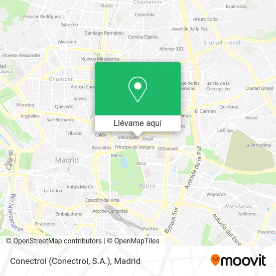 Mapa Conectrol (Conectrol, S.A.)