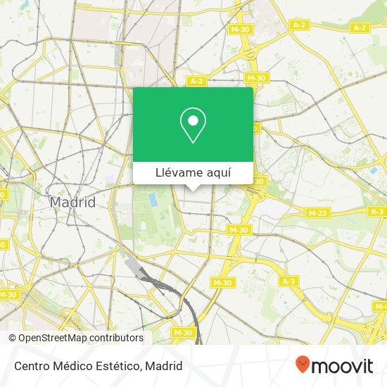 Mapa Centro Médico Estético