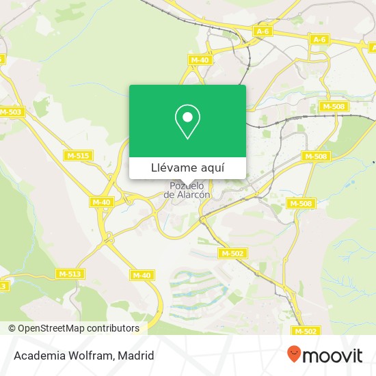 Mapa Academia Wolfram