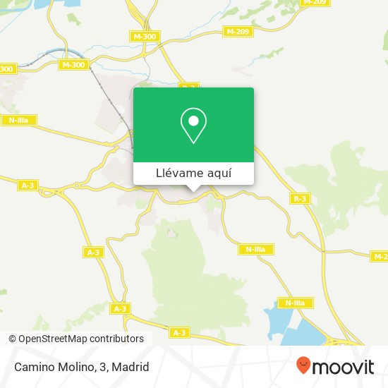 Mapa Camino Molino, 3