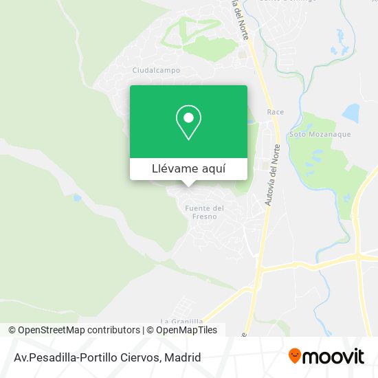 Mapa Av.Pesadilla-Portillo Ciervos