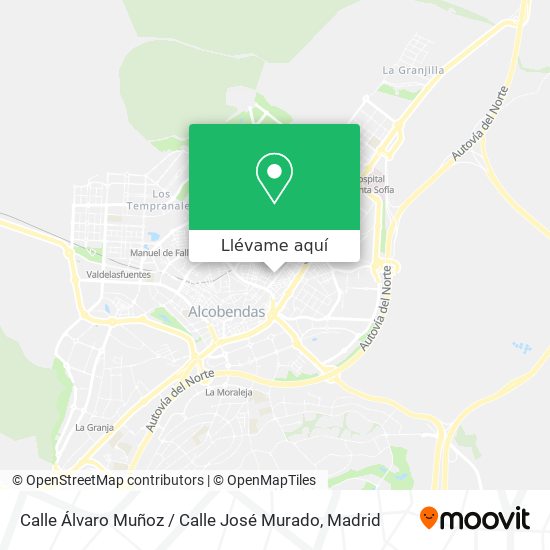 Mapa Calle Álvaro Muñoz / Calle José Murado
