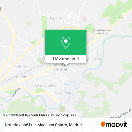 Mapa Notaria José Luis Machuca Charro