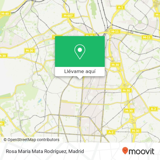 Mapa Rosa María Mata Rodríguez
