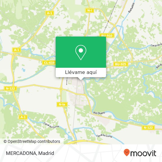 Mapa MERCADONA