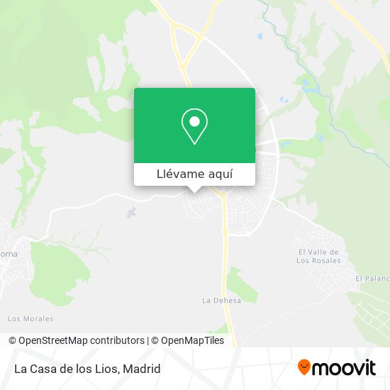 Mapa La Casa de los Lios