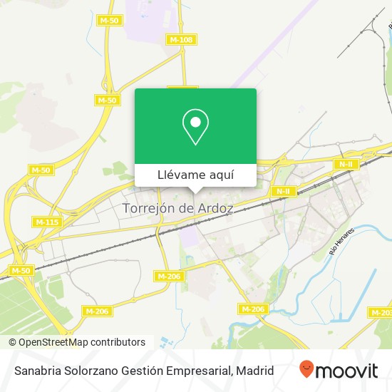 Mapa Sanabria Solorzano Gestión Empresarial