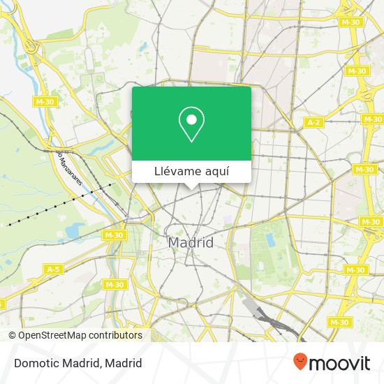 Mapa Domotic Madrid