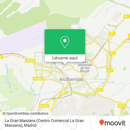 Mapa La Gran Manzana (Centro Comercial La Gran Manzana)