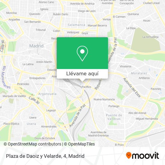 Mapa Plaza de Daoiz y Velarde, 4