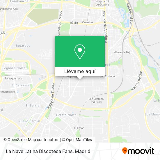 Mapa La Nave Latina Discoteca Fans
