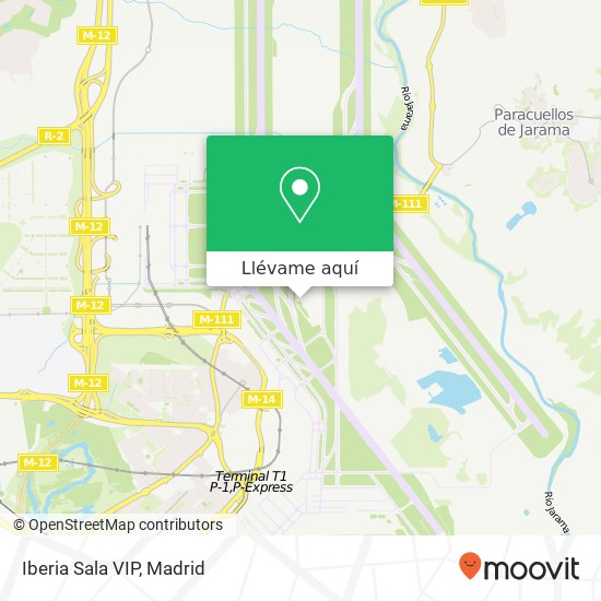 Mapa Iberia Sala VIP