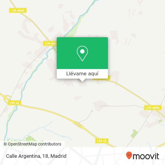 Mapa Calle Argentina, 18