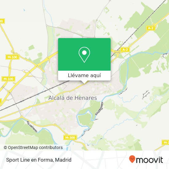 Mapa Sport Line en Forma