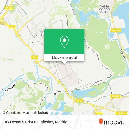 Mapa Av.Levante-Cristina Iglesias