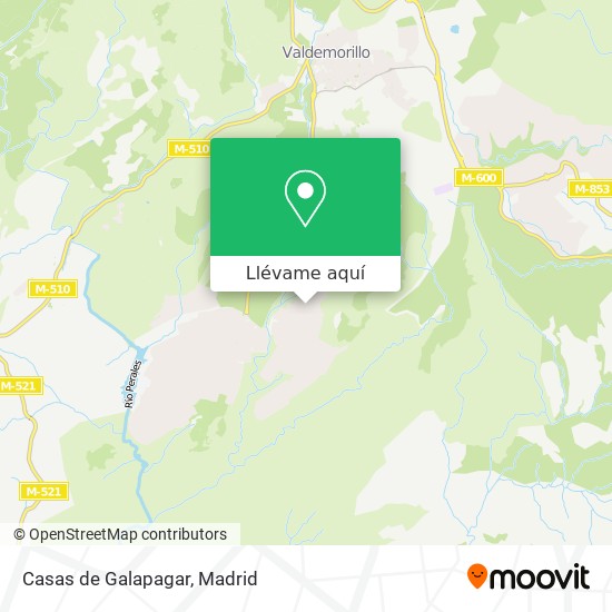 Mapa Casas de Galapagar