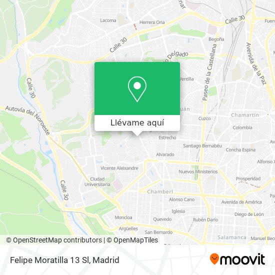 Mapa Felipe Moratilla 13 Sl