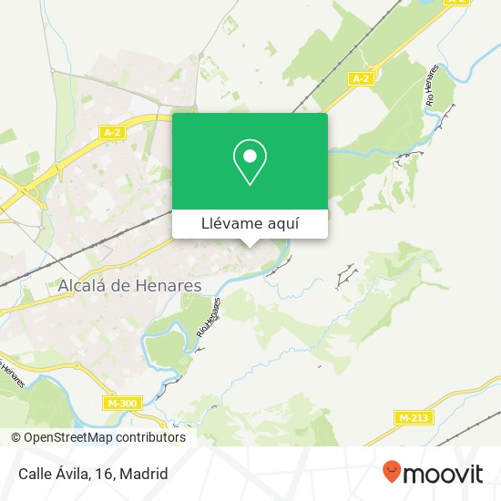 Mapa Calle Ávila, 16