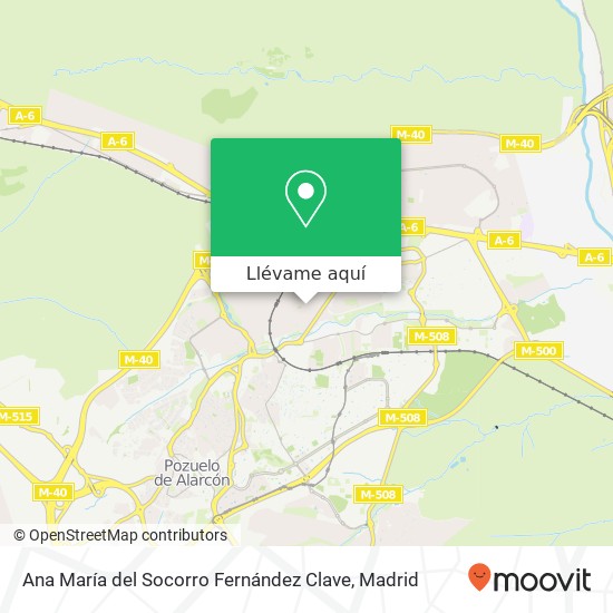 Mapa Ana María del Socorro Fernández Clave