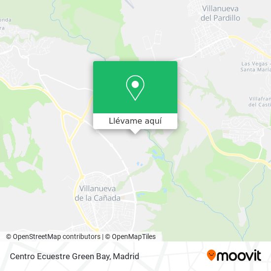 Mapa Centro Ecuestre Green Bay
