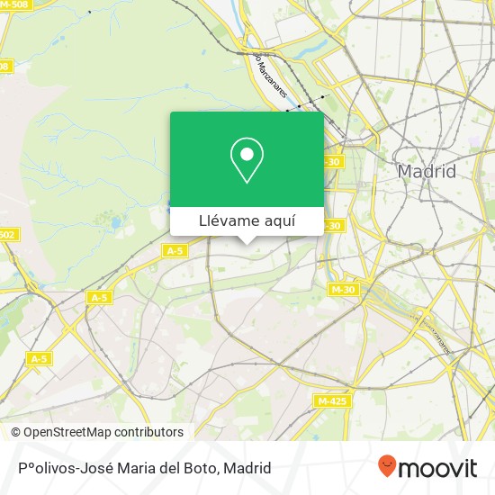 Mapa Pºolivos-José Maria del Boto
