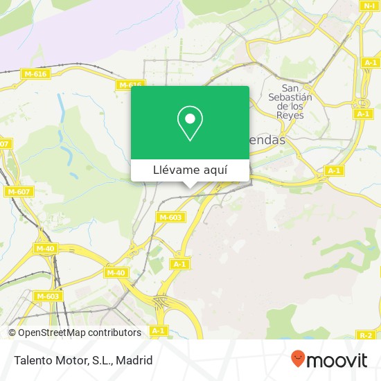 Mapa Talento Motor, S.L.