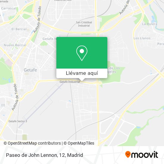 Mapa Paseo de John Lennon, 12