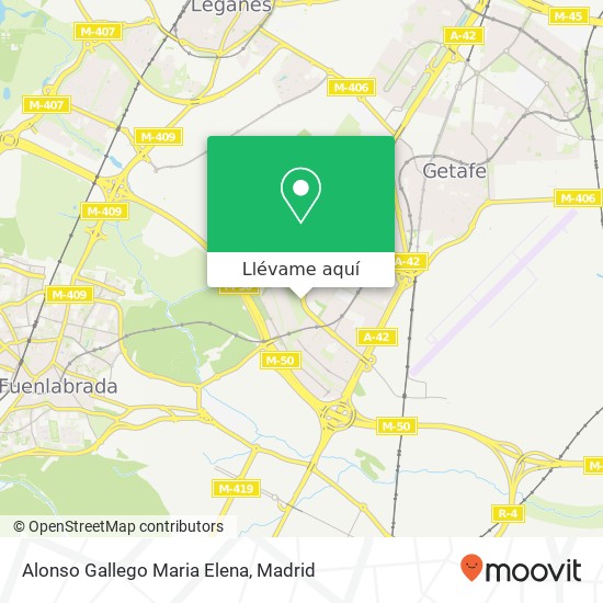 Mapa Alonso Gallego Maria Elena