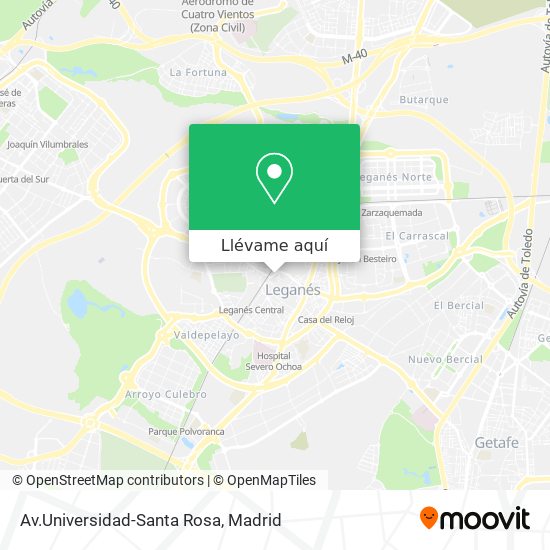 Mapa Av.Universidad-Santa Rosa