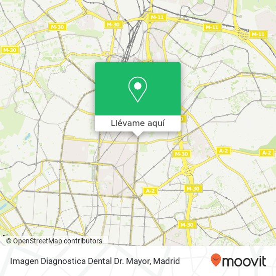 Mapa Imagen Diagnostica Dental Dr. Mayor