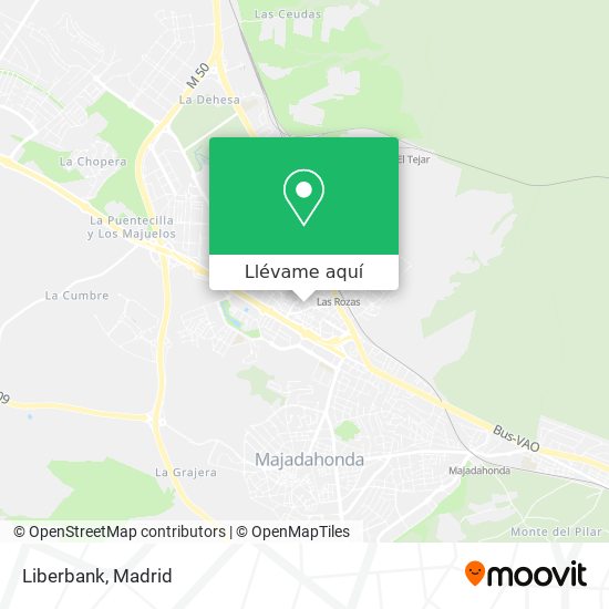 Mapa Liberbank