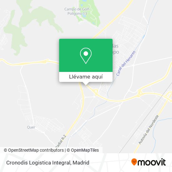 Mapa Cronodis Logistica Integral