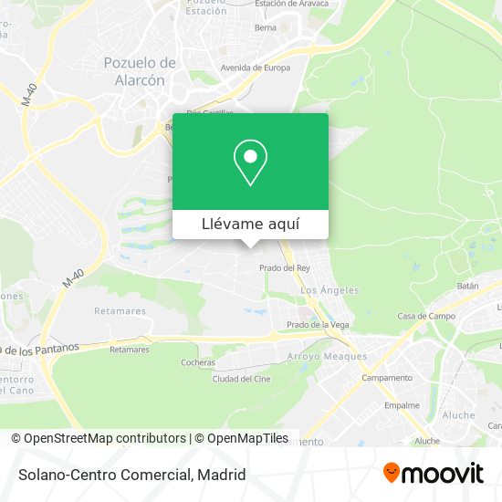 Mapa Solano-Centro Comercial