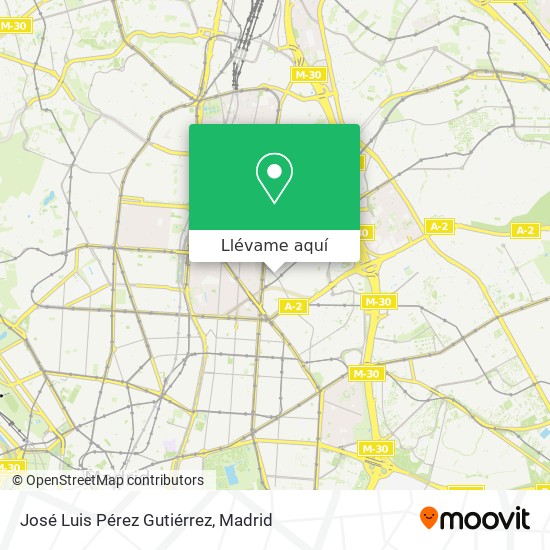 Mapa José Luis Pérez Gutiérrez