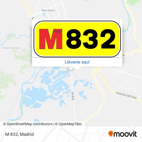 Mapa M-832