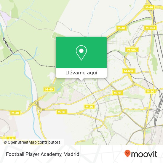 Mapa Football Player Academy
