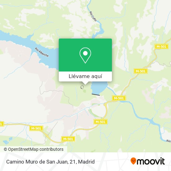 Mapa Camino Muro de San Juan, 21
