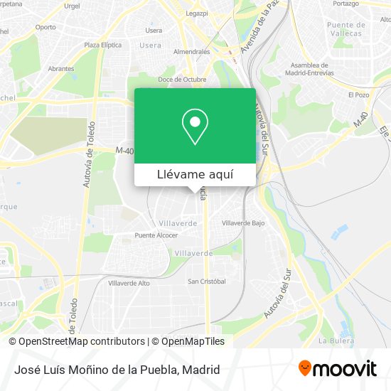 Mapa José Luís Moñino de la Puebla