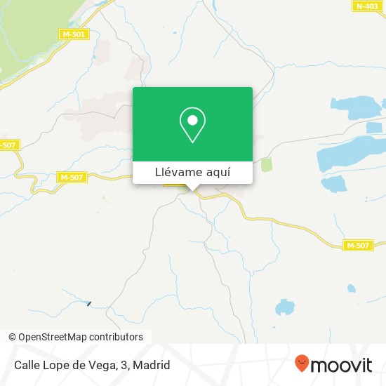 Mapa Calle Lope de Vega, 3