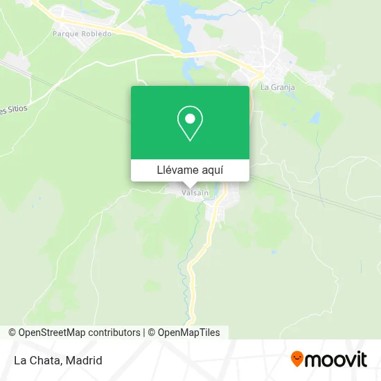 Mapa La Chata