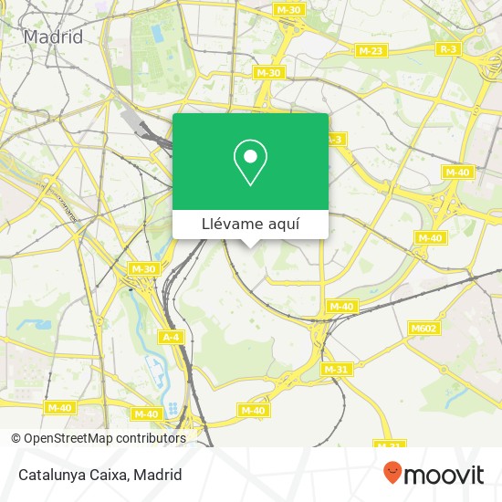 Mapa Catalunya Caixa