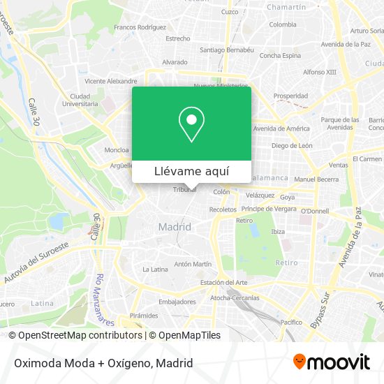 Mapa Oximoda Moda + Oxígeno