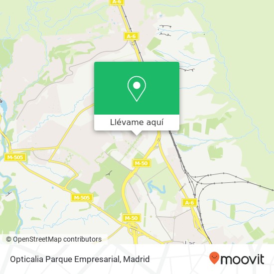 Mapa Opticalia Parque Empresarial