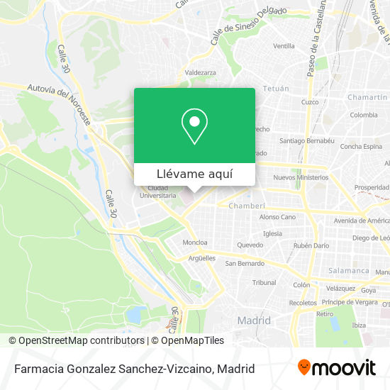 Mapa Farmacia Gonzalez Sanchez-Vizcaino