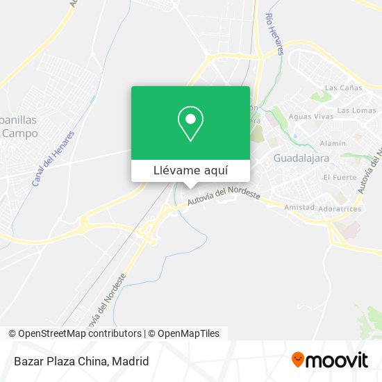 Mapa Bazar Plaza China