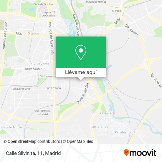 Mapa Calle Silvinita, 11