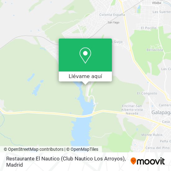 Mapa Restaurante El Nautico (Club Nautico Los Arroyos)