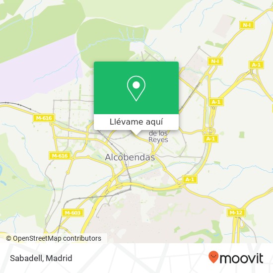 Mapa Sabadell